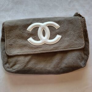 NIP CHANEL Beauté Précision Tan Terry Bag Japan Exclusive GWP Collectible